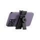 10. Selfie-Stick WC13YDS Teleskopstativ 1,3 m mit Doppellampe und Telefonhalter – Schwarz