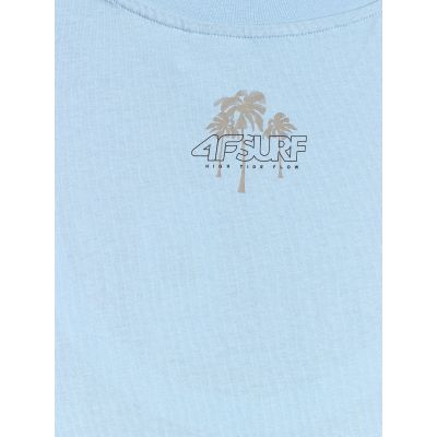 7. Herren-T-Shirt mit Aufdruck, regulär, Größe 4F 4FRSS26TTSHM4298-34S