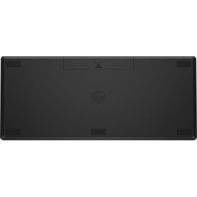 10. HP 350 Kompakte Bluetooth-Tastatur für mehrere Geräte, kabellos, Schwarz, 692S8AA