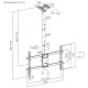 4. Maclean TV-Deckenhalterung, max. Traglast 60 kg, 43–86 Zoll, max. VESA 600x400, MC-112 B