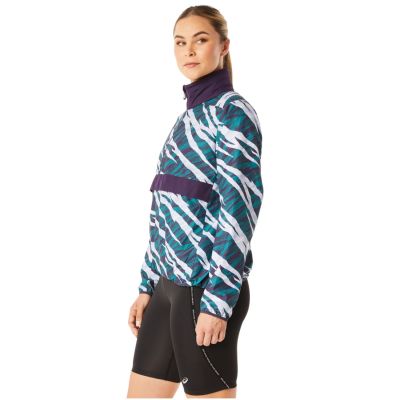 6. Asics Wild Camo Anorak Jacke W 2012C495-500