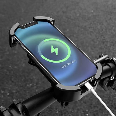 9. Rockbros 25210032001 Handyhalterung für Fahrradlenker, Schwarz