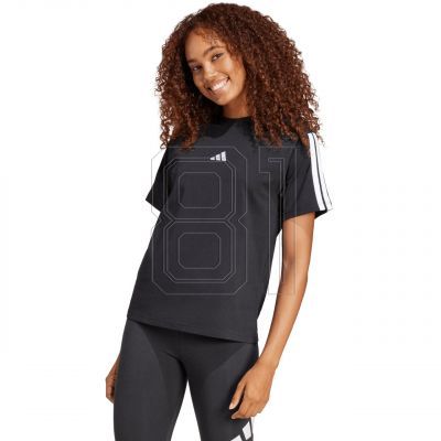 2. adidas Essentials 3-Streifen Baumwoll-T-Shirt W JM2393