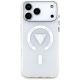 3. Guess IML Gradient Triangle Logo MagSafe Hülle für iPhone 18 Pro Max / 17 Pro Max – transparent