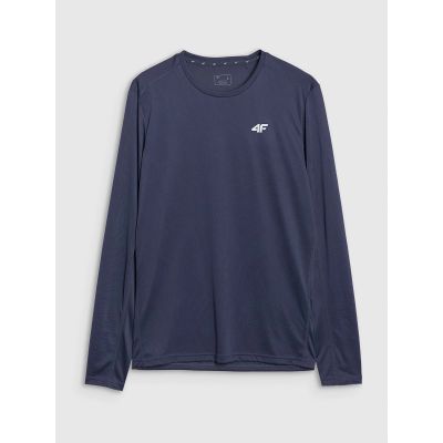 8. Schnelltrocknendes Herren-Laufshirt mit langen Ärmeln 4F 4FWSS25TFLOM326-22S