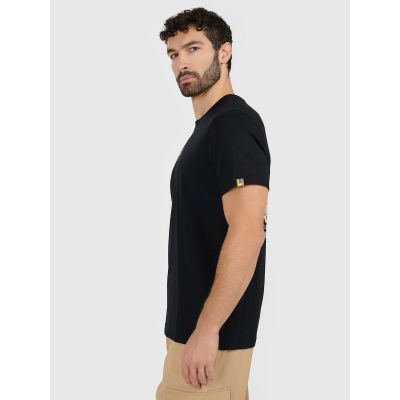 3. Herren-T-Shirt mit Aufdruck, regulär, Größe 4F 4FRAW25TTSHM3377-20S