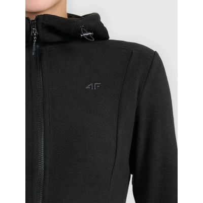 4. Damen-Fleecejacke mit Kapuze 4F 4FWMM00TFLEF468-20S