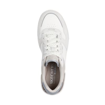 3. Skechers Jade Lustrouse Luxus-Damenschuhe Weiß 185390 WMLT