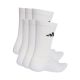 2. adidas Cushioned Crew Essentials Socken 6er-Pack, weiß KE5498