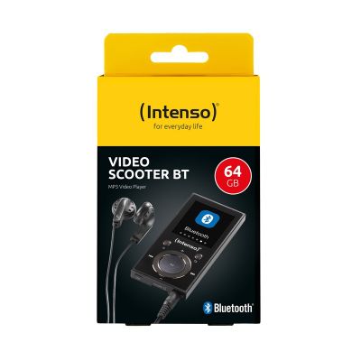 3. Intenso 3717490 MP3/MP4-Player, 64 GB, Schwarz