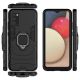 5. Ring Armor Tough Hybrid Case Cover + Magnethalterung für Samsung Galaxy A03s (166,5) schwarz