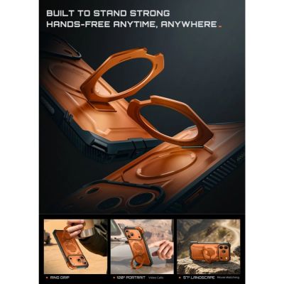 6. Supcase UB Grip Mag MagSafe Hülle für iPhone 18 Pro / 17 Pro - Orange