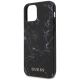 6. Guess Marble Case für iPhone 12 mini - Schwarz