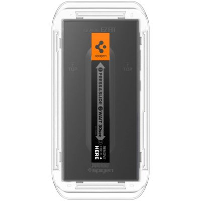 4. Spigen Glas.tR EZ Fit gehärtetes Glas für Samsung Galaxy S24 Ultra - 2 Stk.