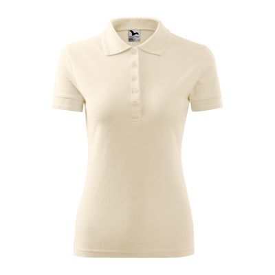 2. Damen-Piqué-Poloshirt (Mandel)