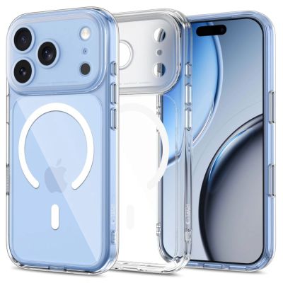 Tech-Protect MagPeak MagSafe CC Hülle für iPhone 17 Pro / 18 Pro – Transparent
