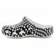 4. Crocs Classic Warped Checker Clog 211007-103 Flip-Flops