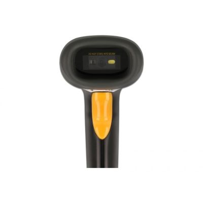 4. DeLOCK 2200582 2,4-GHz-Barcodeleser (1D und 2D) mit Ladegerät – 5 Sprachen
