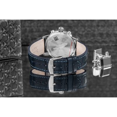 7. ZEPPELIN LZ14 Marine Chronograph Herrenuhr 8888-3 + Box