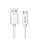 SAVIO USB-A – MICRO-USB-KABEL, 3 M, WEISS, CL-167