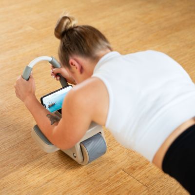 11. KA08 Automatisches Bauchmuskelrad mit LCD-Display und HMS-Ladefunktion