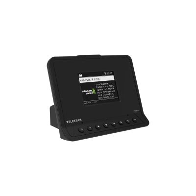 2. TELESTAR TOP 400 schwarzer Multifunktionsradio-HiFi-Adapter