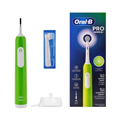 2. Oral-B Pro Junior Grüne elektrische Zahnbürste