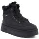 5. Schwarze Big Star Plateau-Schneestiefel für Damen UU274167