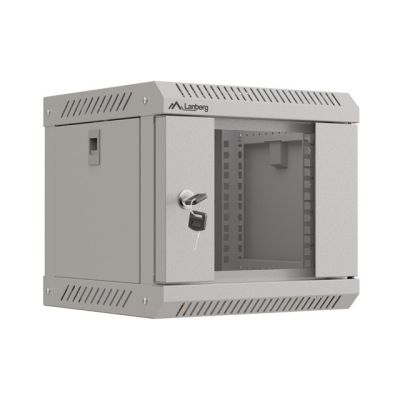 14. Lanberg WF11-3304-10S 4U Rack-Wandmontageschrank Grau