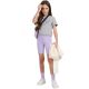 7. Mädchenshorts 4F CAS F028 lila 4FJWSS26TSTIF028 51S