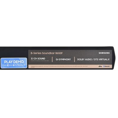 11. Samsung HW-B650F/EN Soundbar 3.1 Kanäle 370W Bluetooth 4.2 Dolby Digital Schwarz