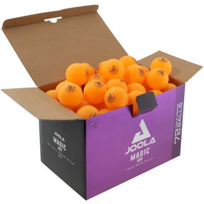 4. JOOLA MAGIC ABS Tischtennisbälle 72 Stück Orange