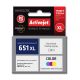 Activejet AH-651CRX Tinte (ersetzt HP 651 C2P11AE; Premium; 18 ml; Farbe)