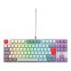 2. CHERRY K4V2 TKL Gaming-Tastatur USB QWERTZ Deutsch Grau, Hellgrau, Rot