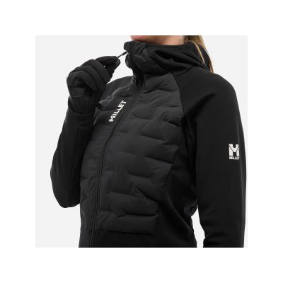 4. MILLET PIERRAENT HYBRID HOOD Skijacke schwarz