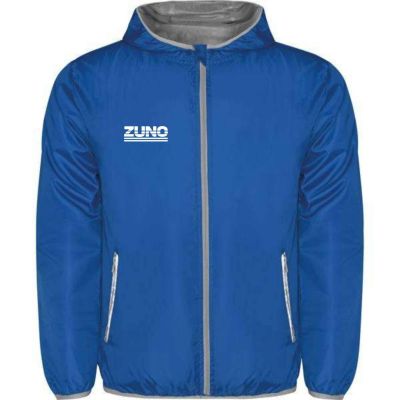 Zuno - blauer Windbreaker-Regenmantel