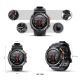 13. VELTORI VT130-1 Smartwatch Schwarzes Silikonarmband