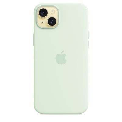 4. Apple Silikonhülle mit MagSafe, Soft Mint, für Apple iPhone 15 Plus, MT103ZM/A