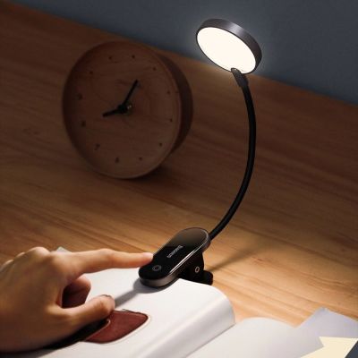 11. Baseus Mini-LED-Lampe mit Clip grau (DGRAD-0G)