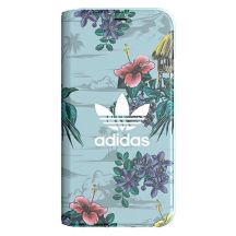 Adidas Booklet Case Floral für iPhone X / XS - Grau