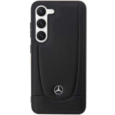 3. Mercedes Urban Lederhülle für Samsung Galaxy S23 – schwarz