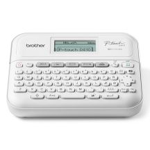 Brother PT-D410 Etikettendrucker, Thermotransfer, 180 x 180 dpi, 20 mm/s, kabelgebunden, TZe, QWERTY-Tastatur