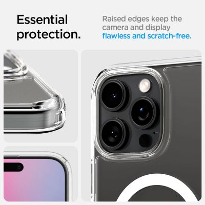 12. Spigen Ultra Hybrid „T“ Mag MagSafe Hülle für iPhone 16 Pro Max – Weiß