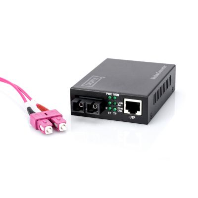 9. Digitus DN-82020-1 Netzwerk-Konverter 100 Mbit/s 1310 nm Multifunktional Schwarz