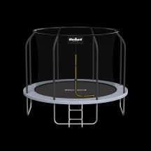 REBEL ACTIVE TRAMPOLINE PRO 12FT/366CM, NETZ, LEITER RBA-8003