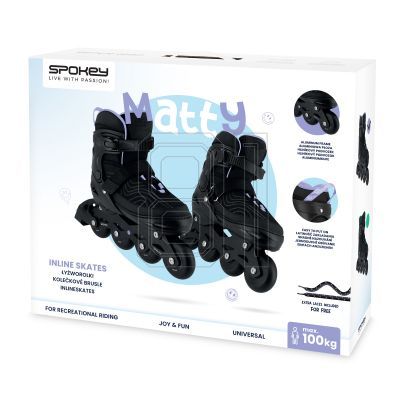 19. Spokey Matty SPK-943451 Rollschuhe Größe 35-38