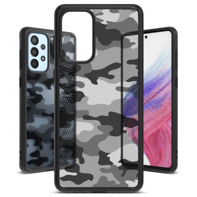 2. Ringke Fusion Matte TPU-Hülle mit Rahmen für Samsung Galaxy A73 Schwarz