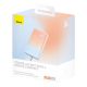 11. Baseus Popsicle 5200mAh 20W Powerbank mit integriertem Lightning Kabel (+ weißes Baseus Simple USB-C - USB-C 60W/20V/3A/30cm Kabel) - Blau-Orange