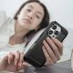 8. Carbon Case Silikonhülle für iPhone 16 Pro Max - Schwarz