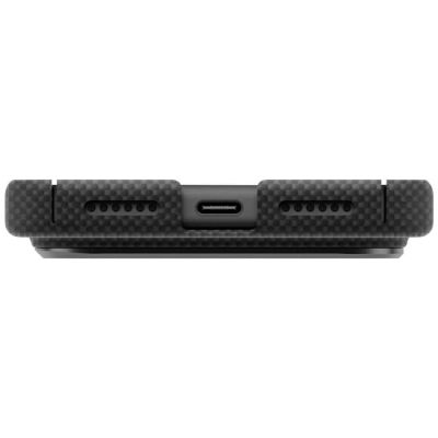 4. Uniq Keva EDGE Magclick Ladehülle für iPhone 18 Pro Max / 17 Pro Max – Schwarz
